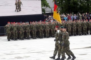 L'armée allemande veut grossir ses rangs. KEYSTONE/EPA/TOMS KALNINS